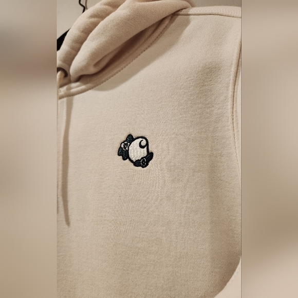CARHARTT Relaxed Fit Flower Embroidered Hoodie - Picture 3 of 7